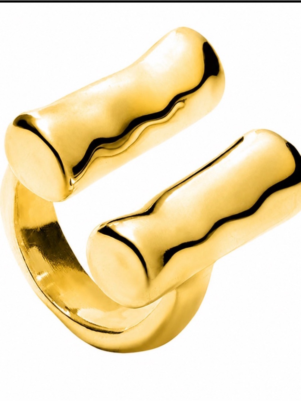 UNO de 50 ring with two vertical tubes